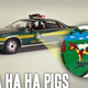 Illustration for article titled Vermont Prisoner Sneaks Pig Onto Cop Cars In Genius Prank